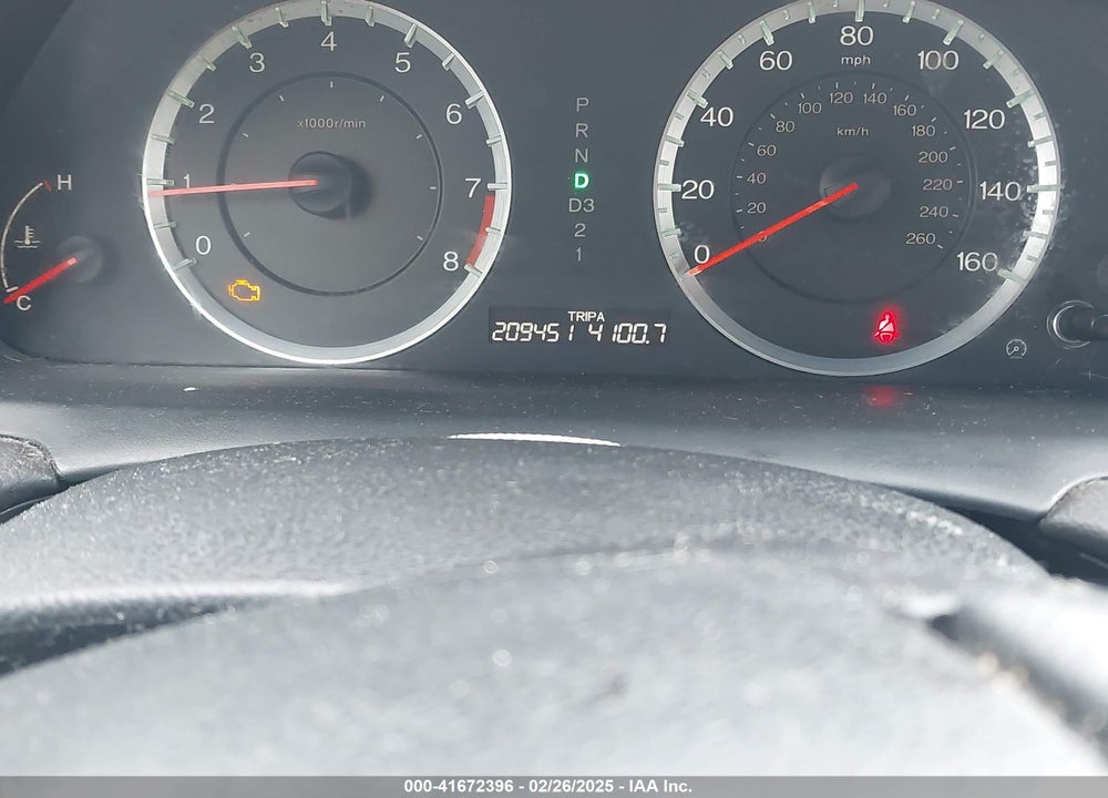 2010 HONDA ACCORD 2.4 EX-L VIN: 1HGCP2F86AA122442