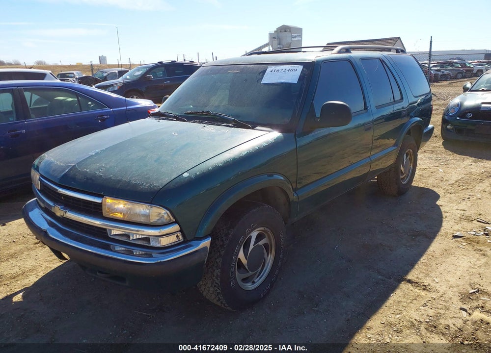 1998 CHEVROLET BLAZER LS VIN: 1GNDT13WXW2234455