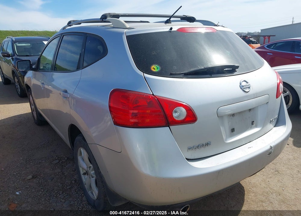 2008 NISSAN ROGUE SL VIN: JN8AS58V68W132446