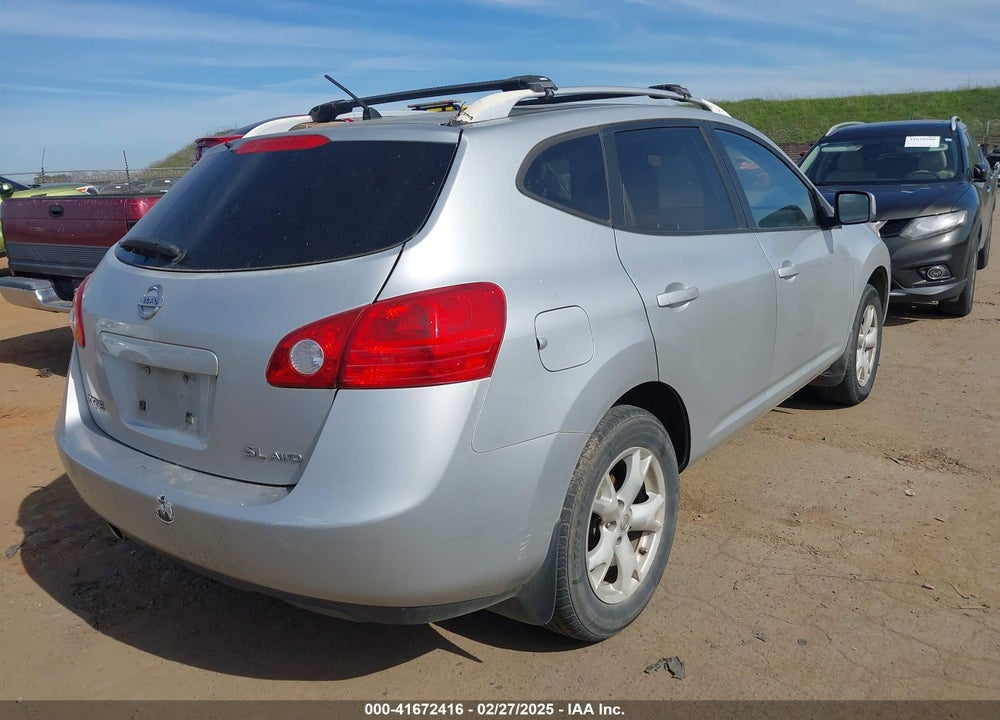2008 NISSAN ROGUE SL VIN: JN8AS58V68W132446