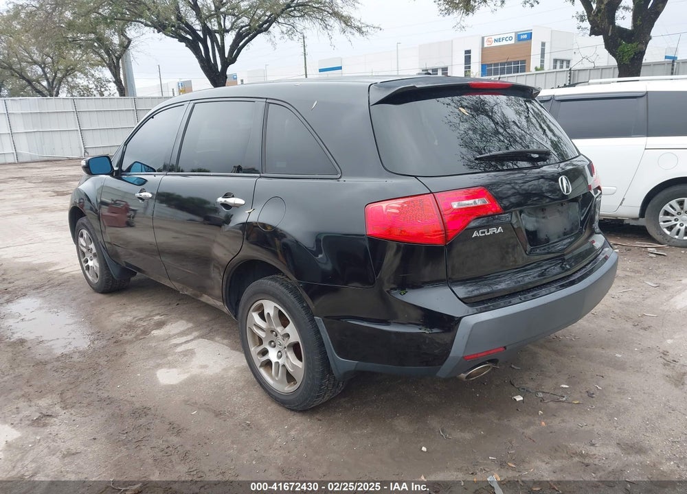 2008 ACURA MDX TECHNOLOGY PACKAGE VIN: 2HNYD28448H508726
