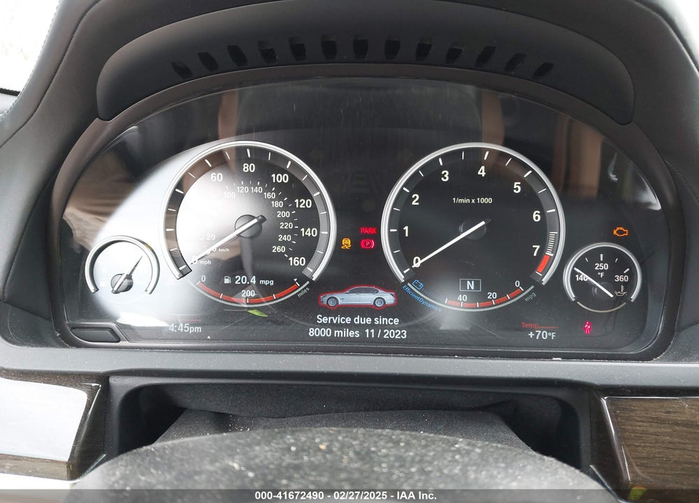 2013 BMW 750LI VIN: WBAYE8C53DD133387
