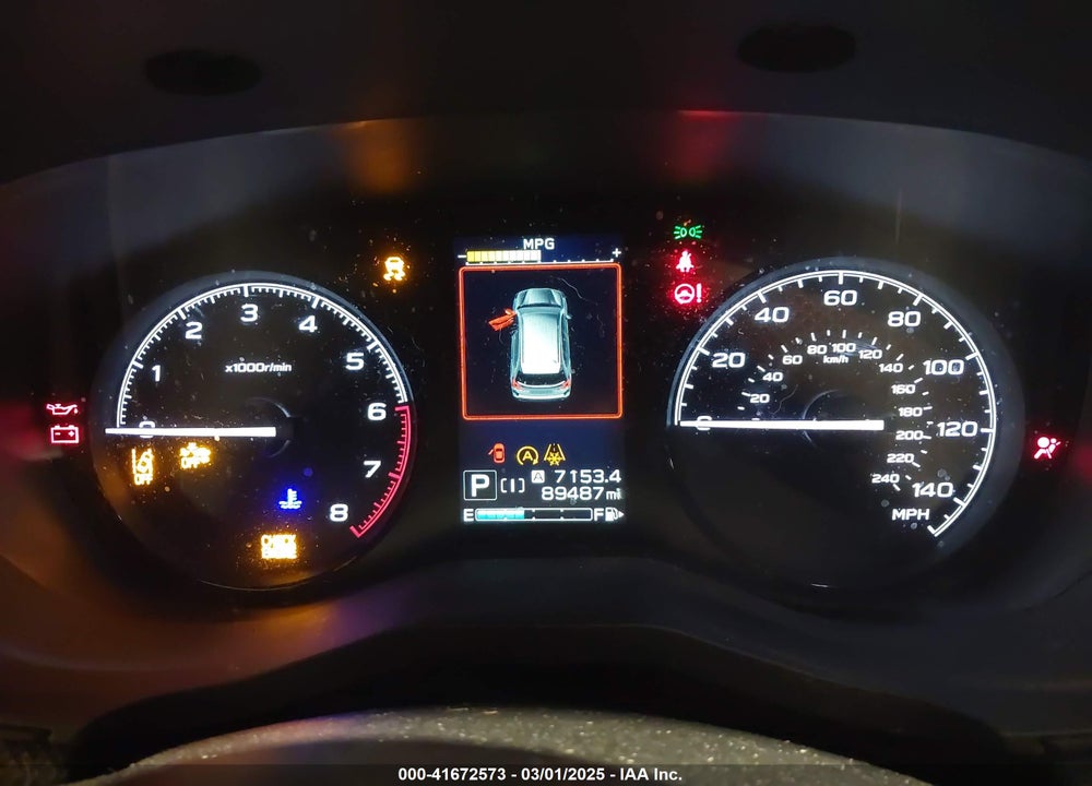 2019 SUBARU FORESTER VIN: JF2SKACC8KH586175