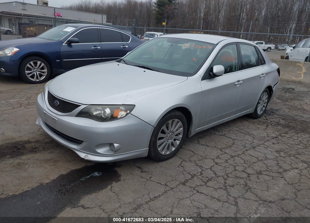 2008 SUBARU IMPREZA VIN: JF1GE61658H512667