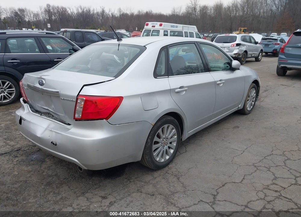 2008 SUBARU IMPREZA VIN: JF1GE61658H512667