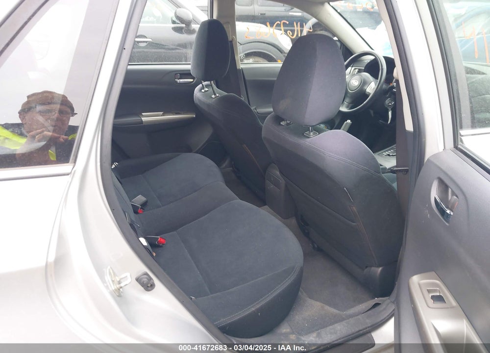2008 SUBARU IMPREZA VIN: JF1GE61658H512667