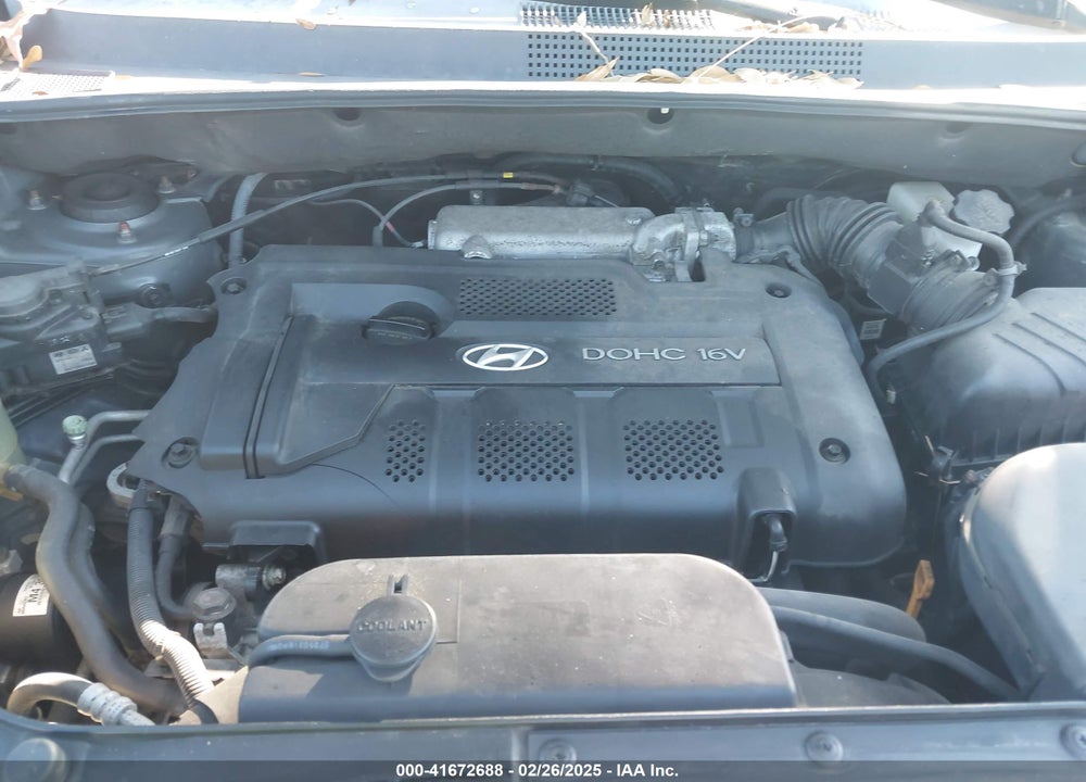 2008 HYUNDAI TUCSON GLS VIN: KM8JM12B18U715365