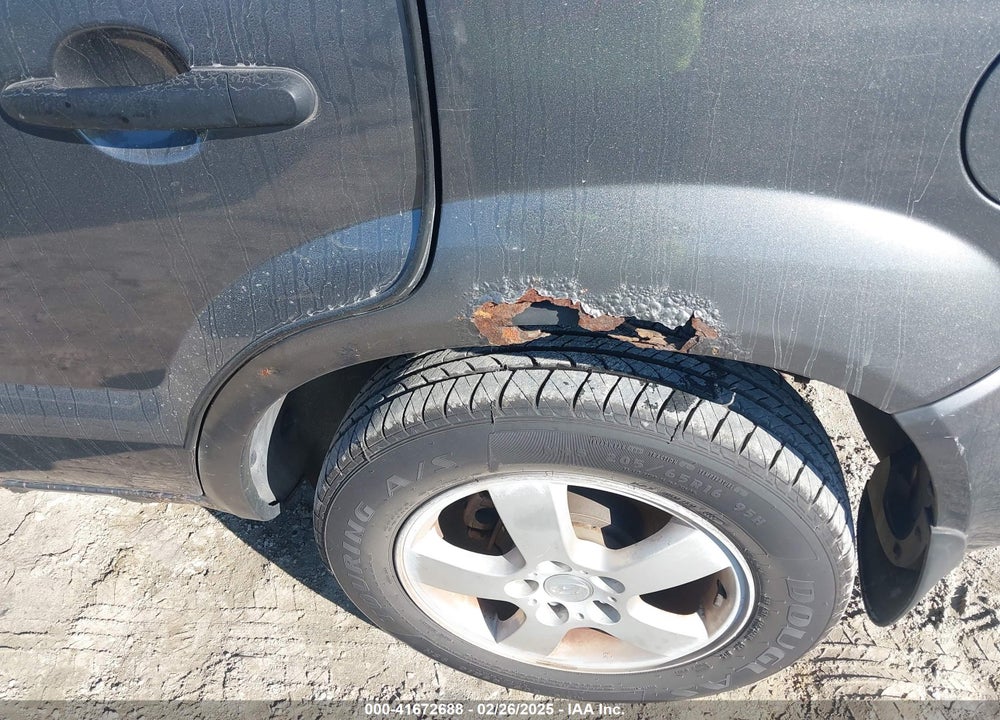 2008 HYUNDAI TUCSON GLS VIN: KM8JM12B18U715365