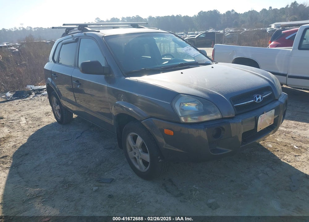 2008 HYUNDAI TUCSON GLS VIN: KM8JM12B18U715365