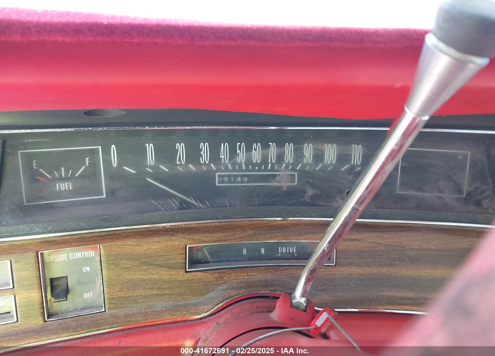 1972 CADILLAC 4 DOOR SEDAN VIN: 6B69R2Q184718
