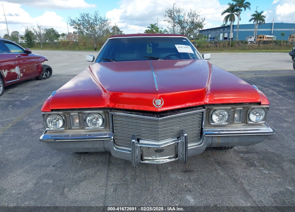 1972 CADILLAC 4 DOOR SEDAN VIN: 6B69R2Q184718