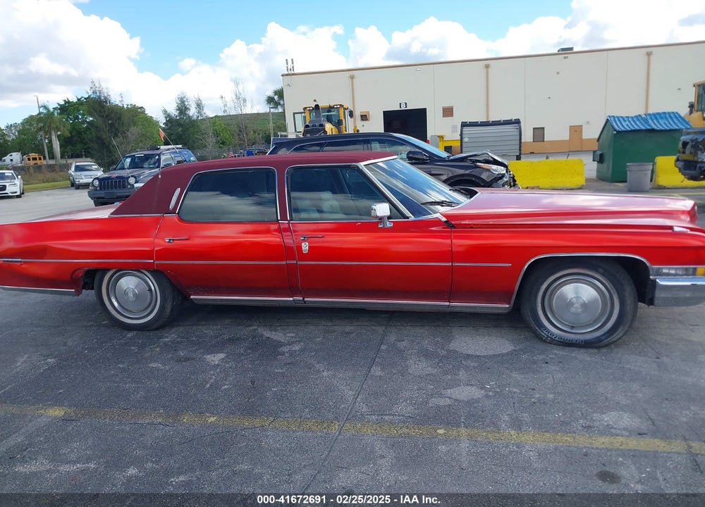 1972 CADILLAC 4 DOOR SEDAN VIN: 6B69R2Q184718