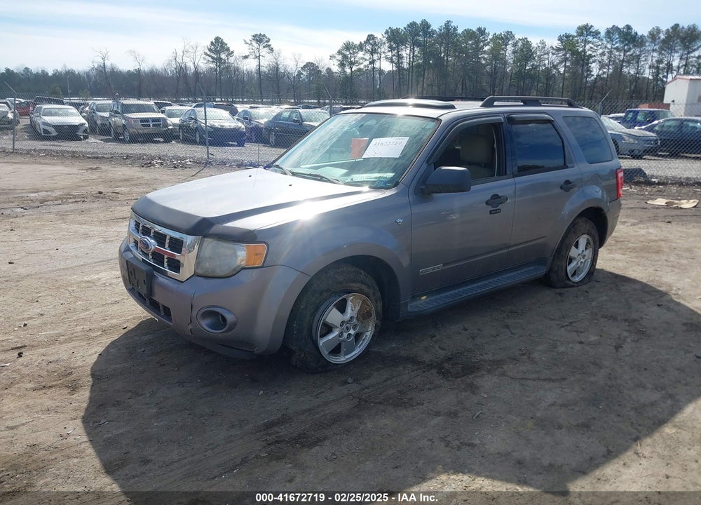 2008 FORD ESCAPE XLT VIN: 1FMCU03178KA47527