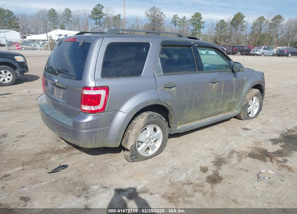 2008 FORD ESCAPE XLT VIN: 1FMCU03178KA47527