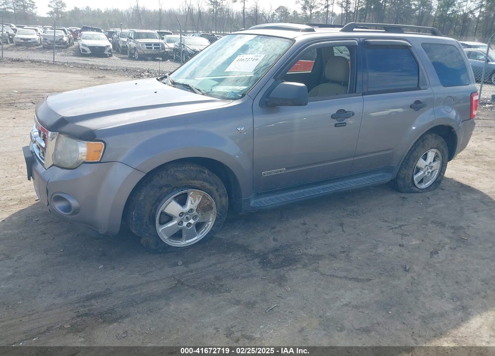 2008 FORD ESCAPE XLT VIN: 1FMCU03178KA47527