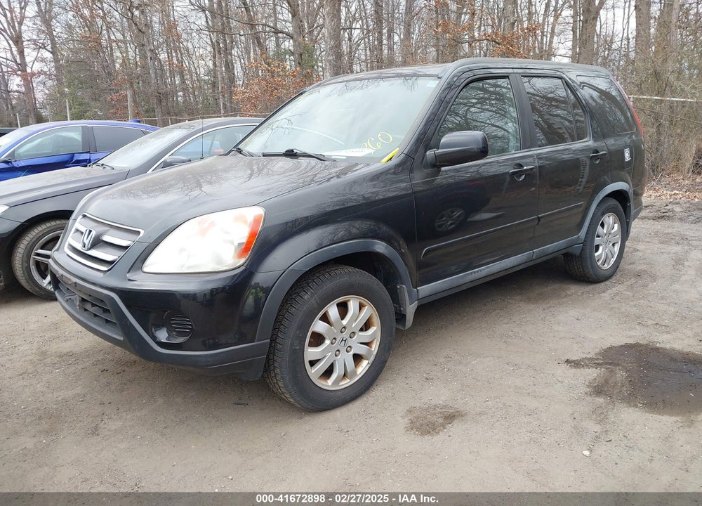 2006 HONDA CR-V SE VIN: SHSRD78946U431659