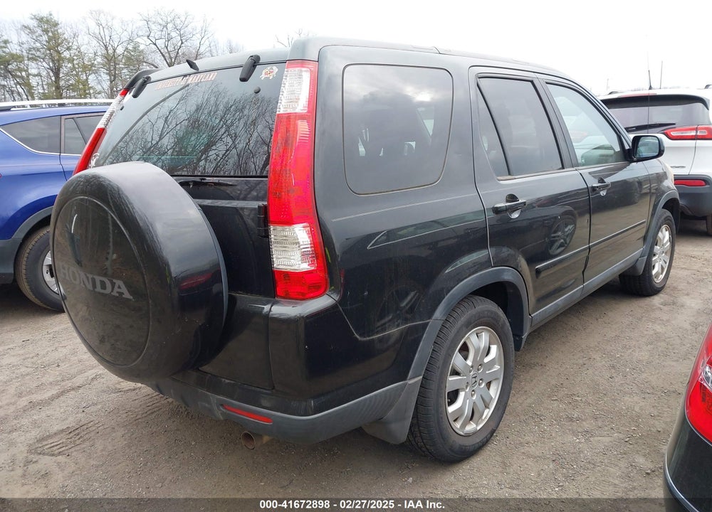 2006 HONDA CR-V SE VIN: SHSRD78946U431659