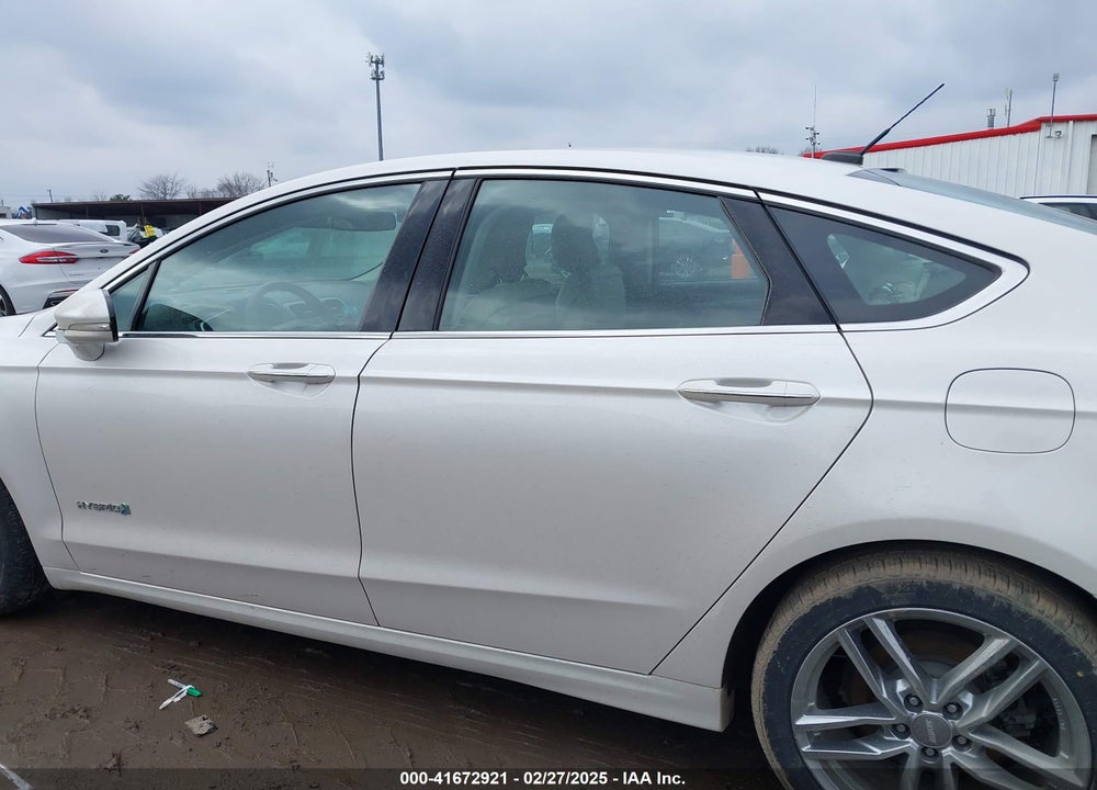 2014 FORD FUSION HYBRID VIN: 3FA6P0RU7ER376199