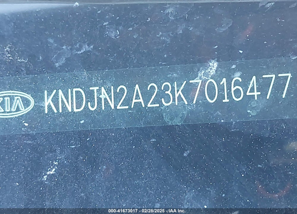 2019 KIA SOUL VIN: KNDJN2A23K7016477