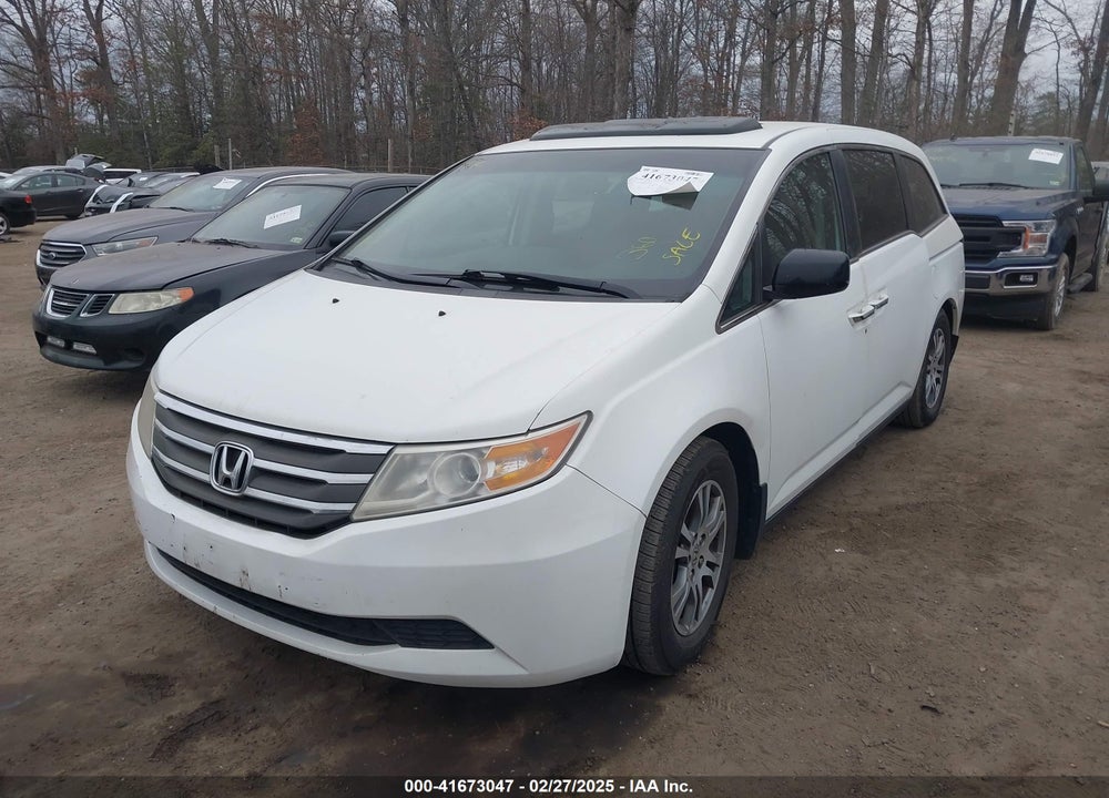2012 HONDA ODYSSEY EX-L VIN: 5FNRL5H67CB120971