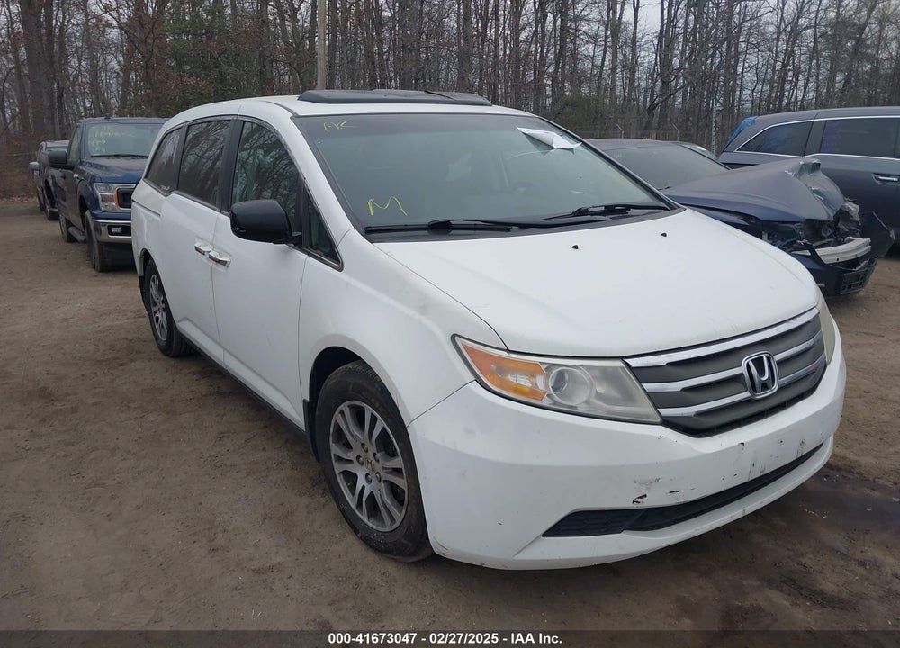 2012 HONDA ODYSSEY EX-L VIN: 5FNRL5H67CB120971
