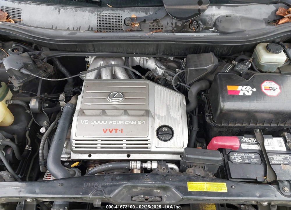 2001 LEXUS RX 300 VIN: JTJGF10U910091452
