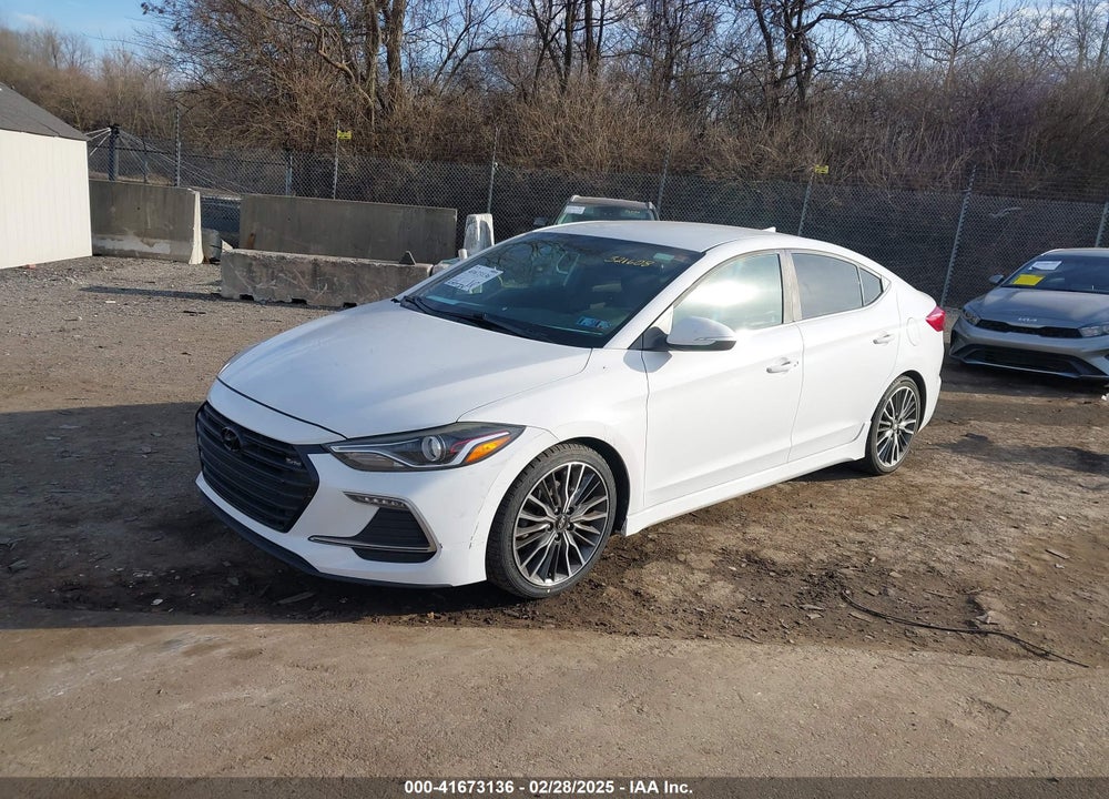 2017 HYUNDAI ELANTRA VIN: KMHD04LB2HU321608