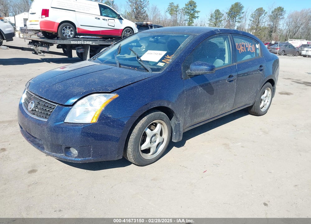 2008 NISSAN SENTRA VIN: 3N1AB61E48L746626