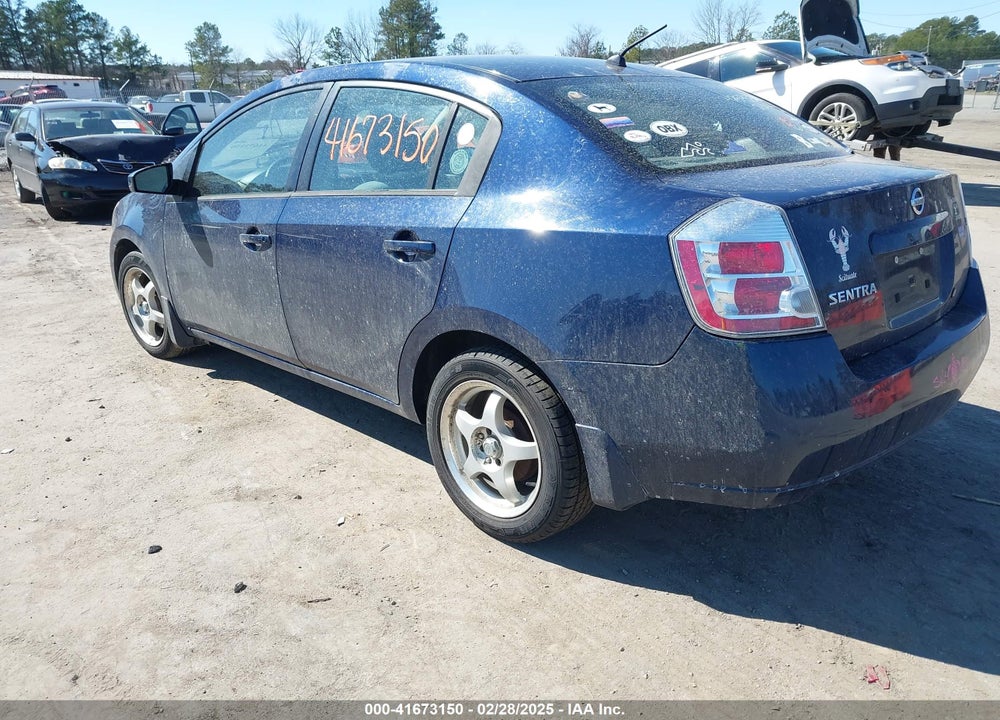 2008 NISSAN SENTRA VIN: 3N1AB61E48L746626