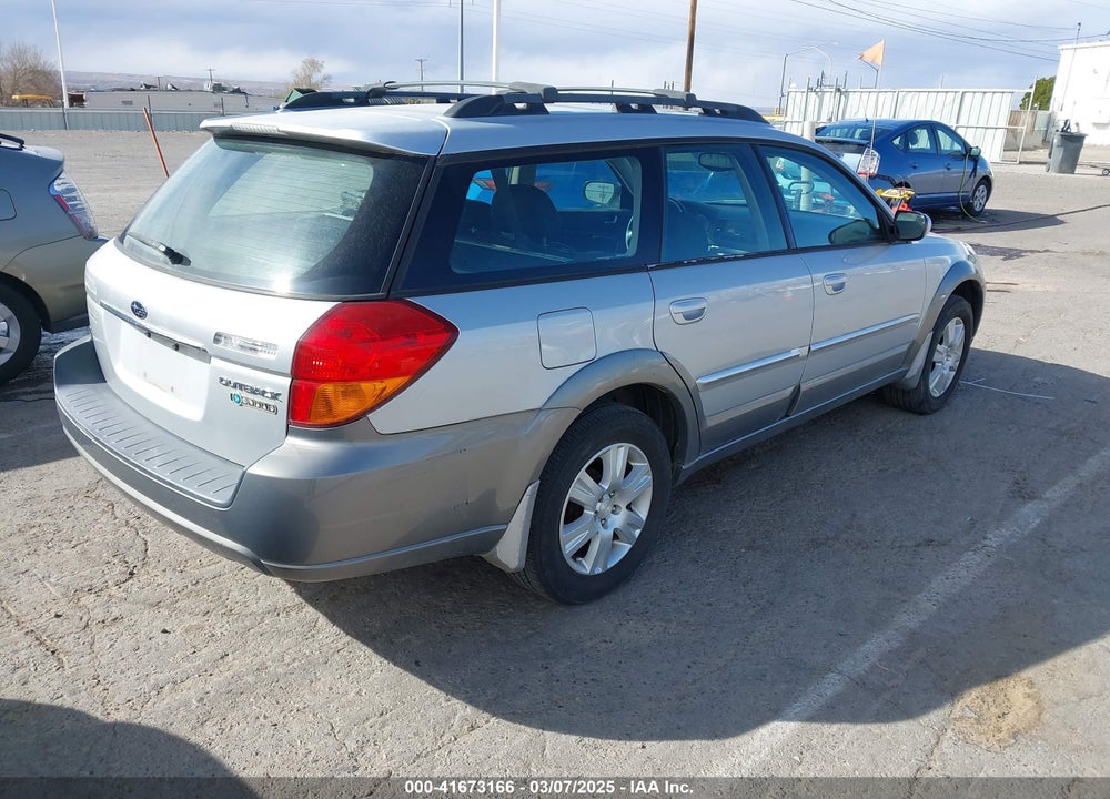 2005 SUBARU OUTBACK 2.5I LIMITED VIN: 4S4BP62C557374287