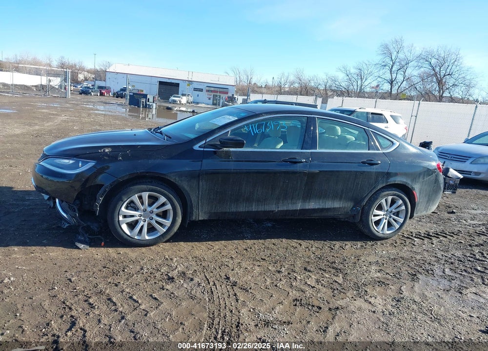 2016 CHRYSLER 200 LIMITED VIN: 1C3CCCAB9GN191201