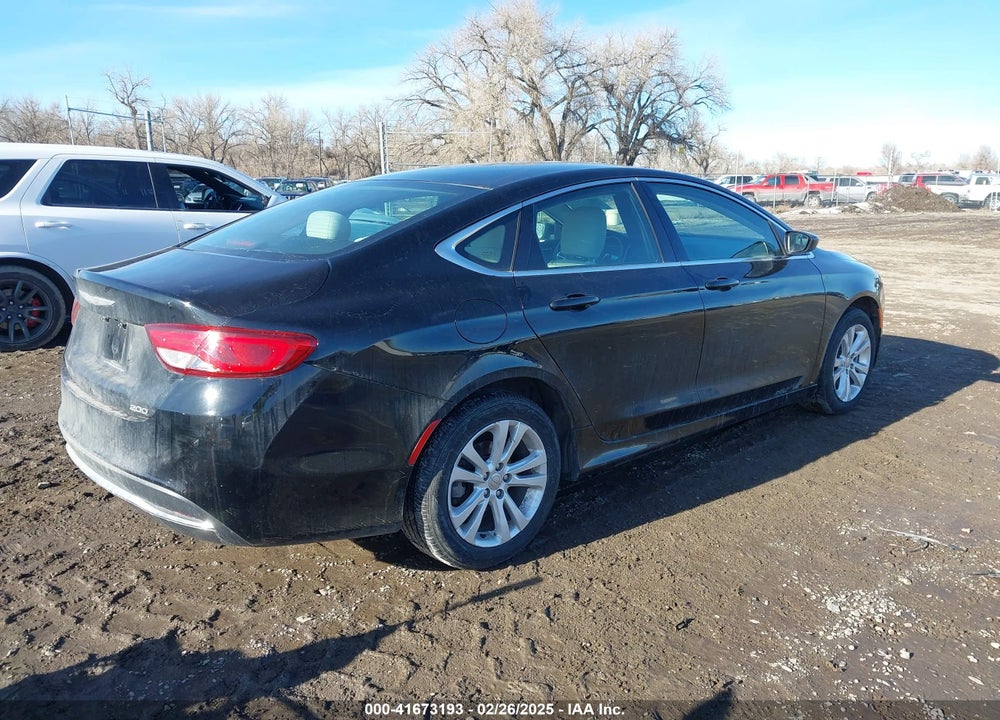 2016 CHRYSLER 200 LIMITED VIN: 1C3CCCAB9GN191201