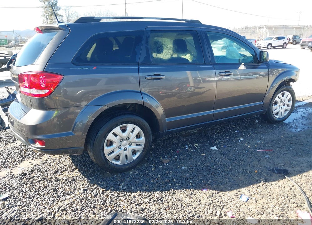 2018 DODGE JOURNEY SXT VIN: 3C4PDCBG4JT503968