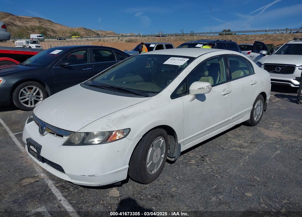 2008 HONDA CIVIC HYBRID VIN: JHMFA36258S024536