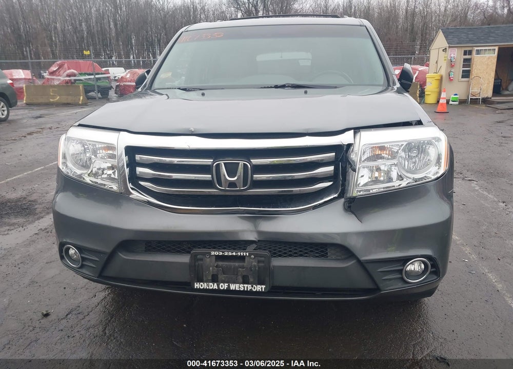 2012 HONDA PILOT EX-L VIN: 5FNYF4H59CB038311