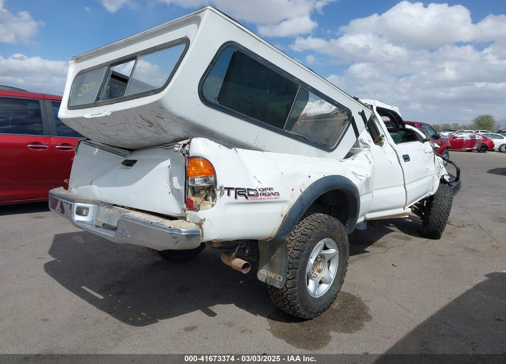 2002 TOYOTA TACOMA BASE V6 VIN: 5TEWN72N22Z082152