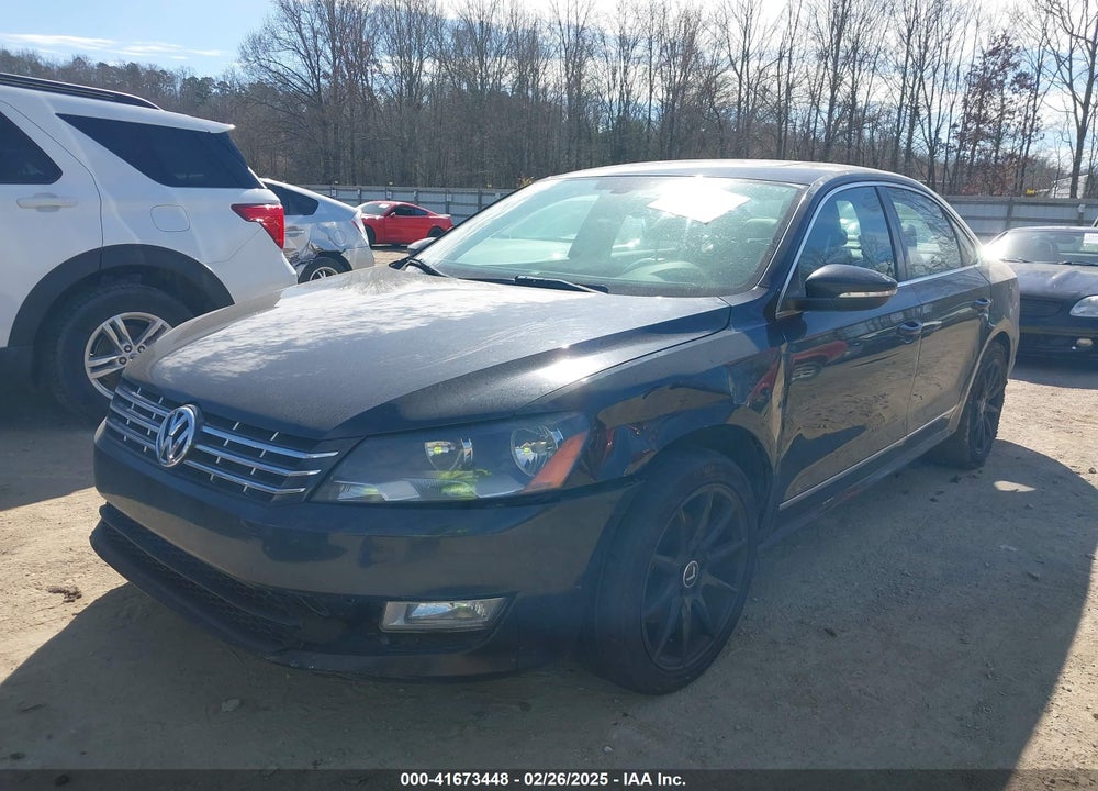 2012 VOLKSWAGEN PASSAT 2.0L TDI SEL PREMIUM VIN: 1VWCN7A38CC062276