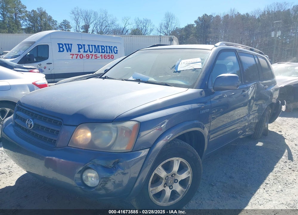 2002 TOYOTA HIGHLANDER LIMITED V6 VIN: JTEGF21A520035342