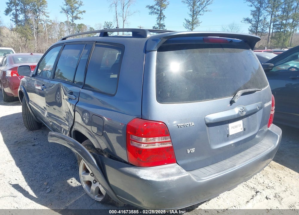 2002 TOYOTA HIGHLANDER LIMITED V6 VIN: JTEGF21A520035342