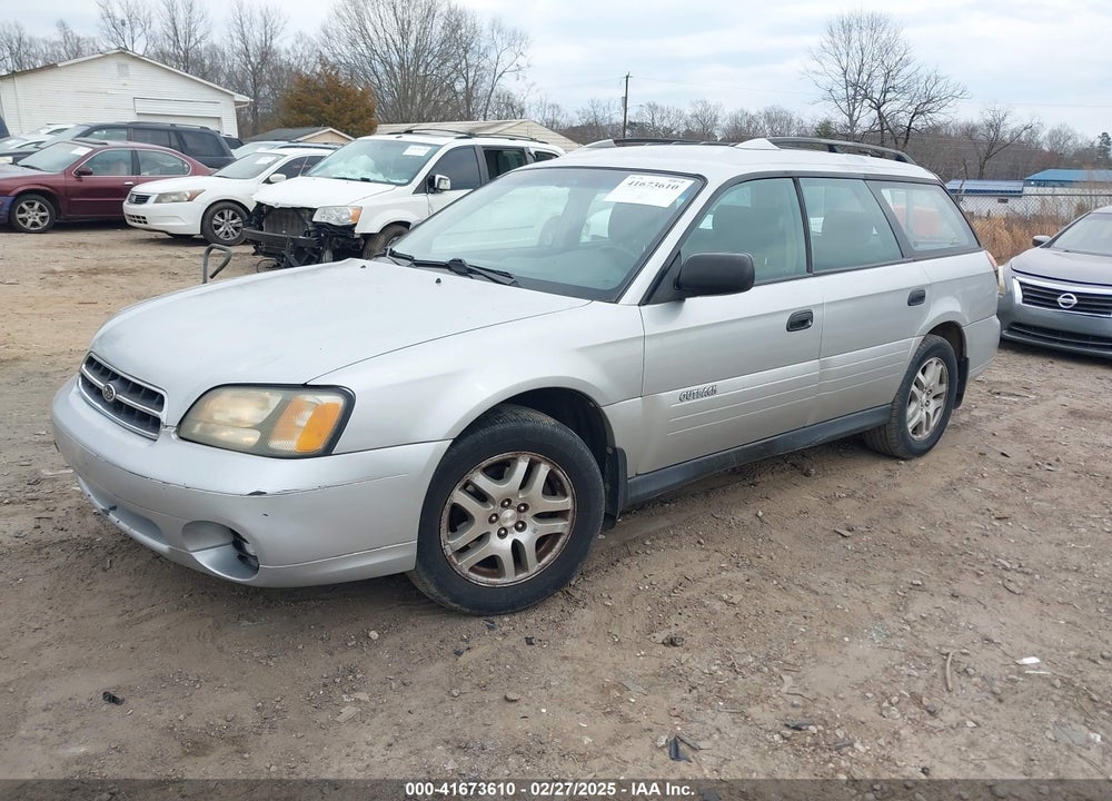 2004 SUBARU OUTBACK VIN: 4S3BH675747645506