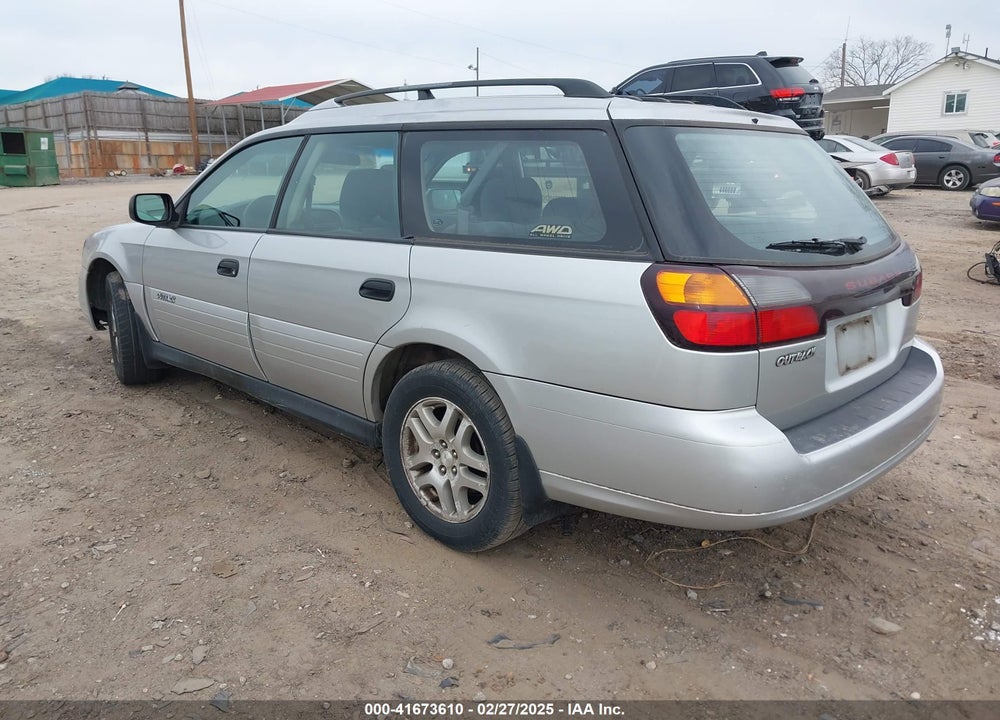 2004 SUBARU OUTBACK VIN: 4S3BH675747645506