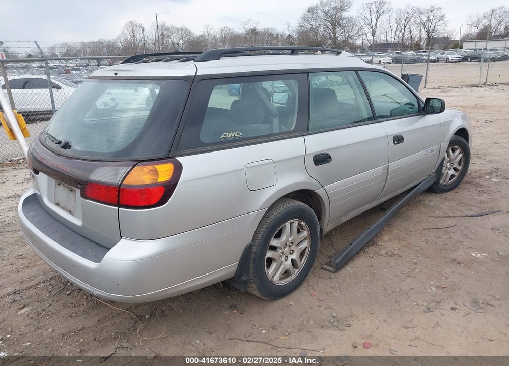 2004 SUBARU OUTBACK VIN: 4S3BH675747645506