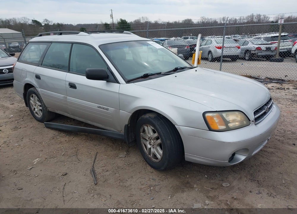 2004 SUBARU OUTBACK VIN: 4S3BH675747645506