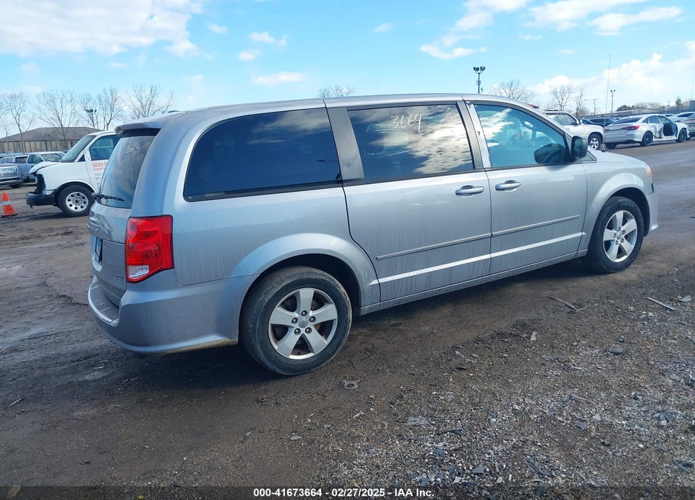 2013 DODGE GRAND CARAVAN SE VIN: 2C4RDGBG6DR660313