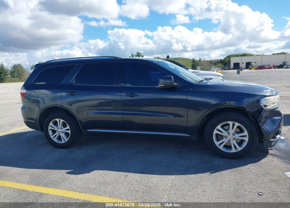 2012 DODGE DURANGO CREW VIN: 1C4RDHDG8CC275538