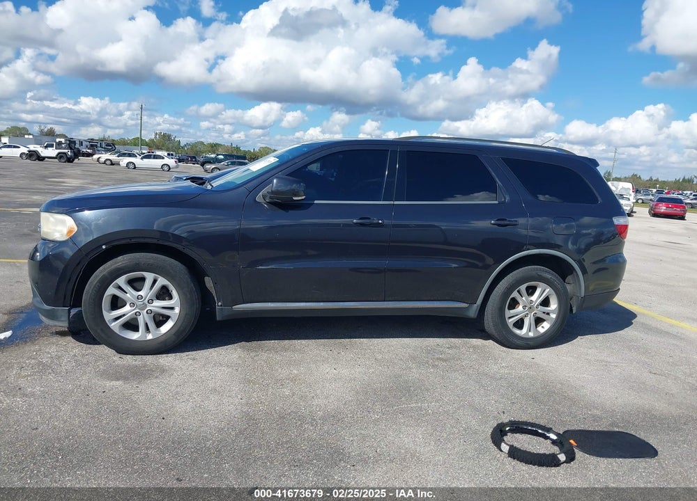 2012 DODGE DURANGO CREW VIN: 1C4RDHDG8CC275538