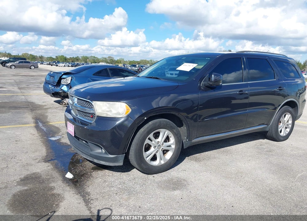 2012 DODGE DURANGO CREW VIN: 1C4RDHDG8CC275538