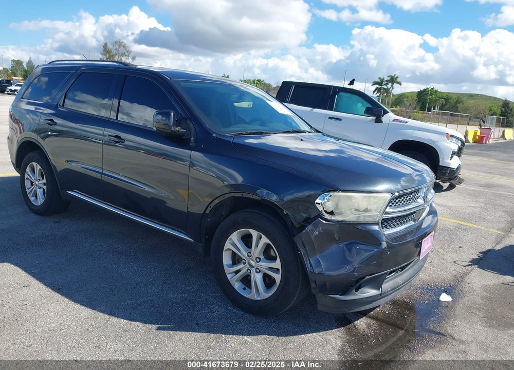 2012 DODGE DURANGO CREW VIN: 1C4RDHDG8CC275538