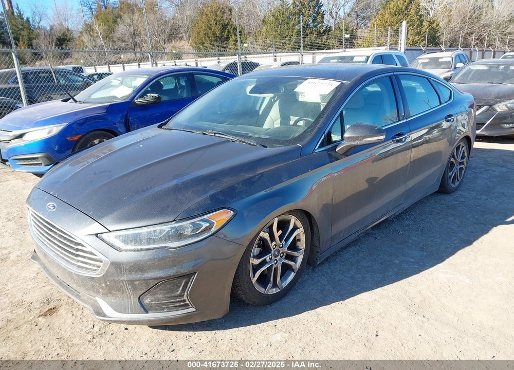2019 FORD FUSION VIN: 3FA6P0CD2KR238123