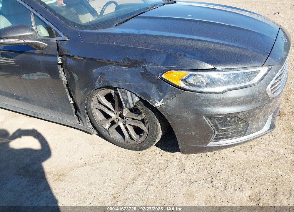 2019 FORD FUSION VIN: 3FA6P0CD2KR238123